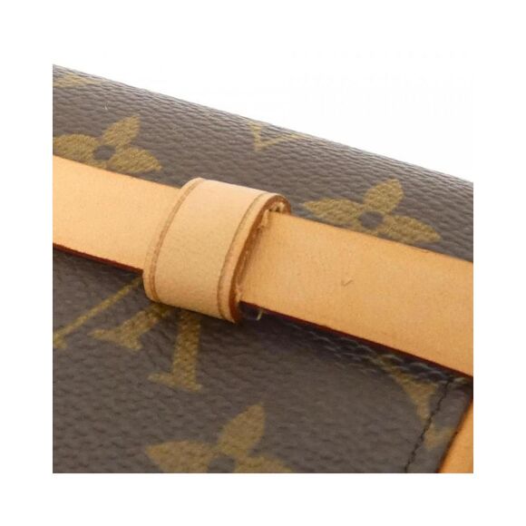 Pre Loved Louis Vuitton Pochette Monogram Canvas Clutch Unisex Brown Clutch Bags - Picture 5 of 8